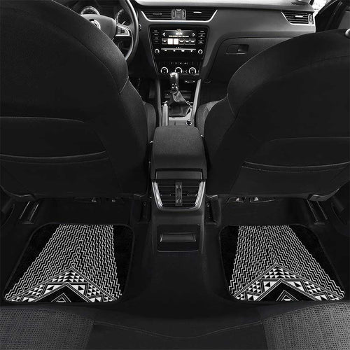 2025 Rugby Championship New Zealand Custom Car Mats Poutama Motifs - Aussie Hoodie