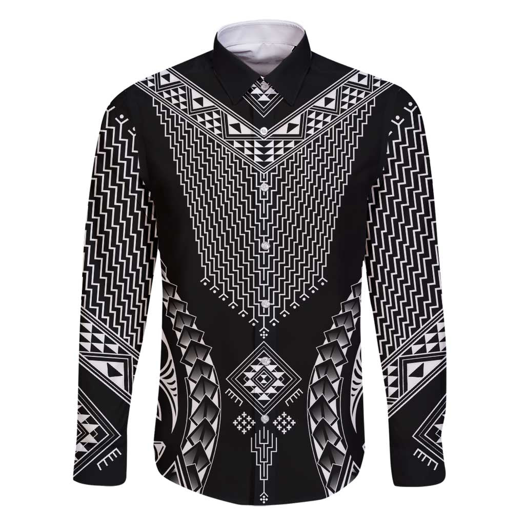 2025 Rugby Championship New Zealand Custom Family Matching Mermaid Dress and Hawaiian Shirt Poutama Motifs - Aussie Hoodie