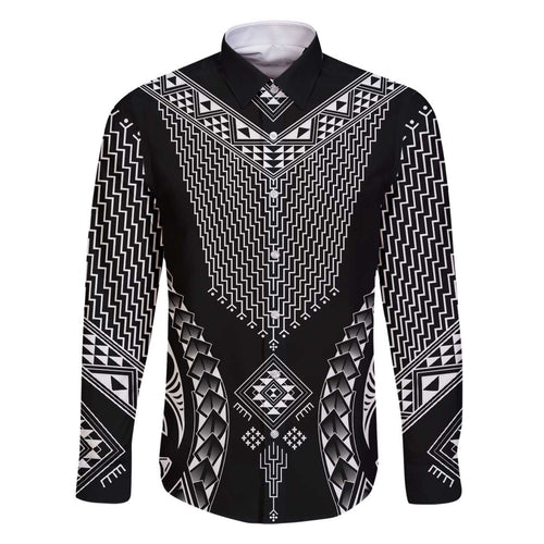 2025 Rugby Championship New Zealand Custom Family Matching Off The Shoulder Long Sleeve Dress and Hawaiian Shirt Poutama Motifs - Aussie Hoodie