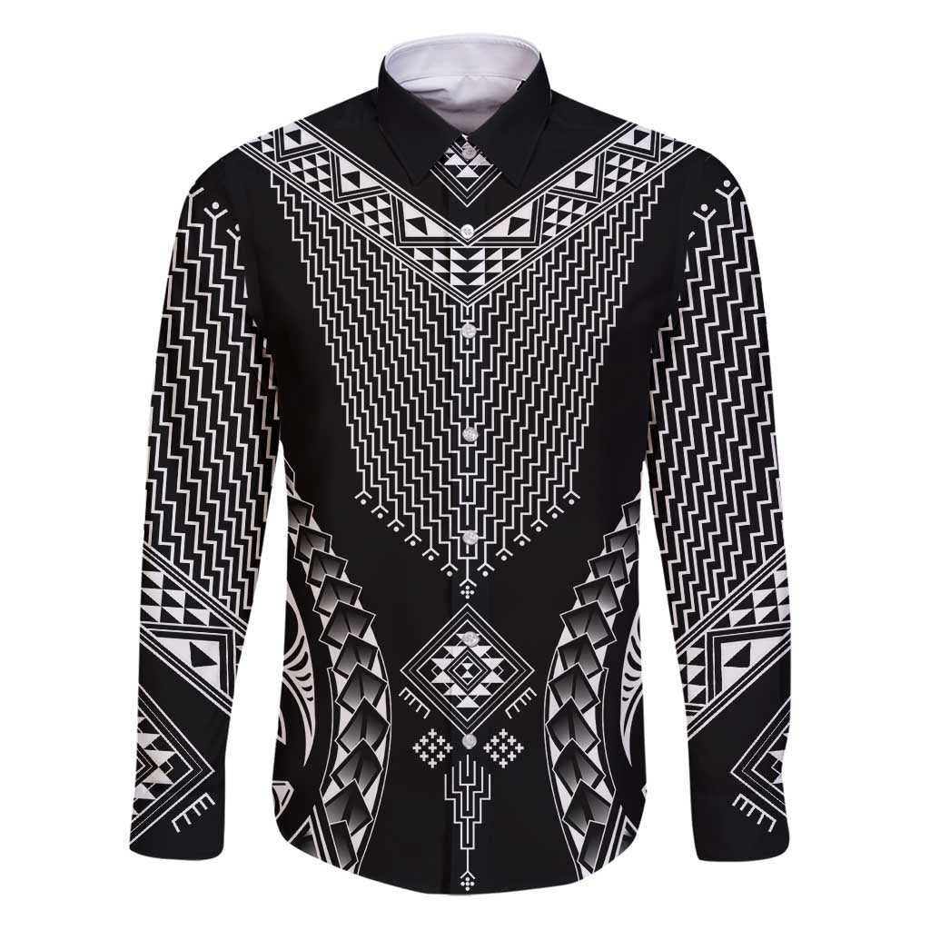 2025 Rugby Championship New Zealand Custom Family Matching Puletasi and Hawaiian Shirt Poutama Motifs - Aussie Hoodie