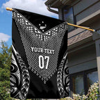 2025 Rugby Championship New Zealand Custom Garden Flag Poutama Motifs - Aussie Hoodie