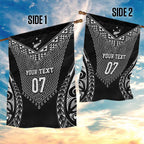 2025 Rugby Championship New Zealand Custom Garden Flag Poutama Motifs - Aussie Hoodie