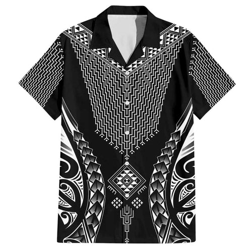 2025 Rugby Championship New Zealand Custom Hawaiian Shirt Poutama Motifs - Aussie Hoodie