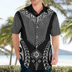 2025 Rugby Championship New Zealand Custom Hawaiian Shirt Poutama Motifs - Aussie Hoodie