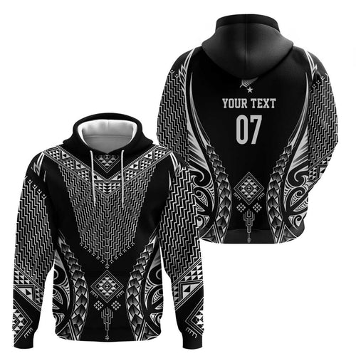 2025 Rugby Championship New Zealand Custom Hoodie Poutama Motifs - Aussie Hoodie