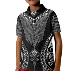 2025 Rugby Championship New Zealand Custom Kid Polo Shirt Poutama Motifs - Aussie Hoodie