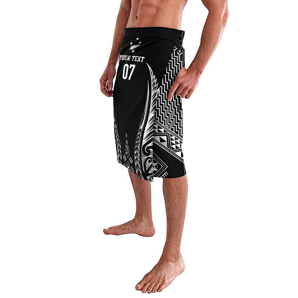 2025 Rugby Championship New Zealand Custom Lavalava Poutama Motifs - Aussie Hoodie