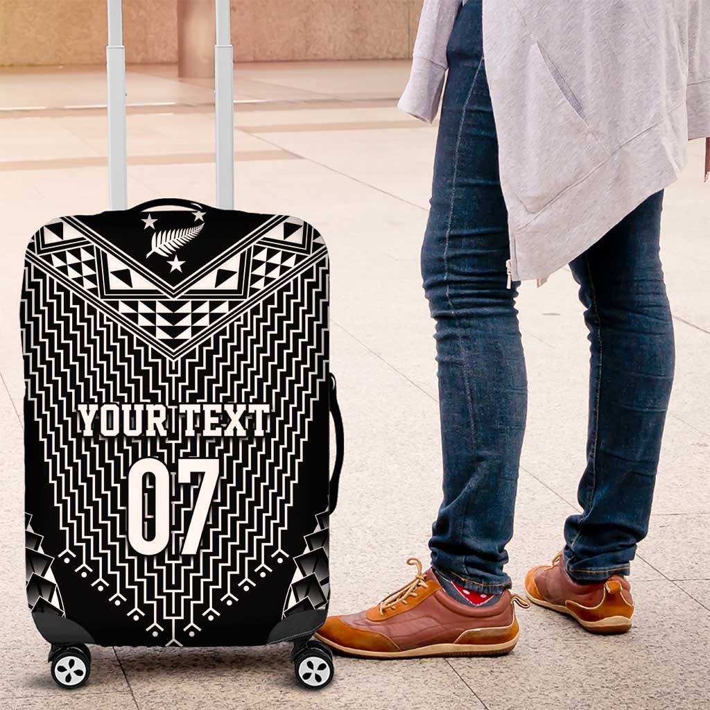 2025 Rugby Championship New Zealand Custom Luggage Cover Poutama Motifs - Aussie Hoodie