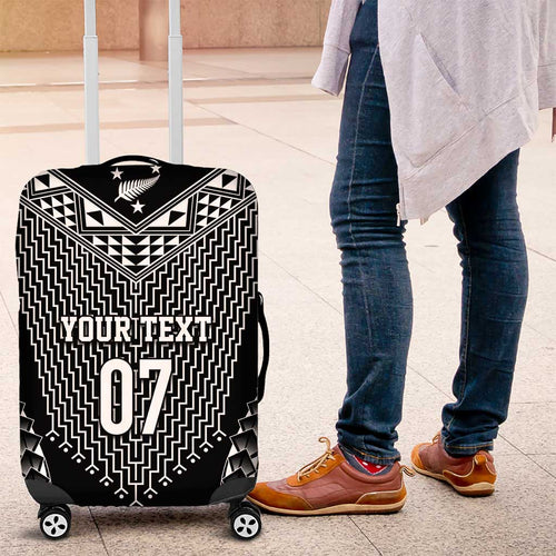 2025 Rugby Championship New Zealand Custom Luggage Cover Poutama Motifs - Aussie Hoodie