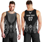 2025 Rugby Championship New Zealand Custom Men Tank Top Poutama Motifs - Aussie Hoodie