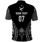 2025 Rugby Championship New Zealand Custom Polo Shirt Poutama Motifs - Aussie Hoodie