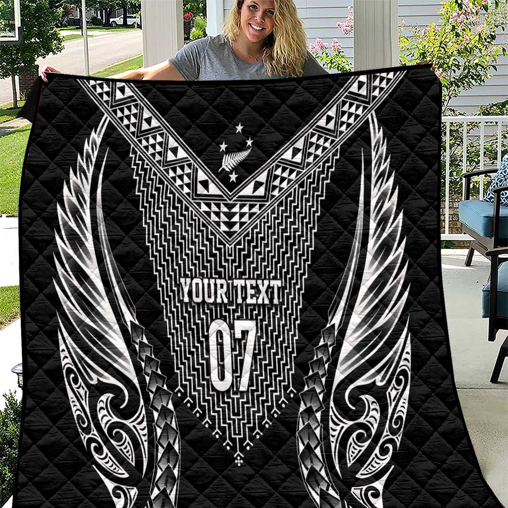 2025 Rugby Championship New Zealand Custom Quilt Poutama Motifs - Aussie Hoodie