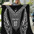 2025 Rugby Championship New Zealand Custom Quilt Poutama Motifs - Aussie Hoodie