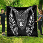2025 Rugby Championship New Zealand Custom Quilt Poutama Motifs - Aussie Hoodie