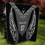 2025 Rugby Championship New Zealand Custom Quilt Poutama Motifs - Aussie Hoodie