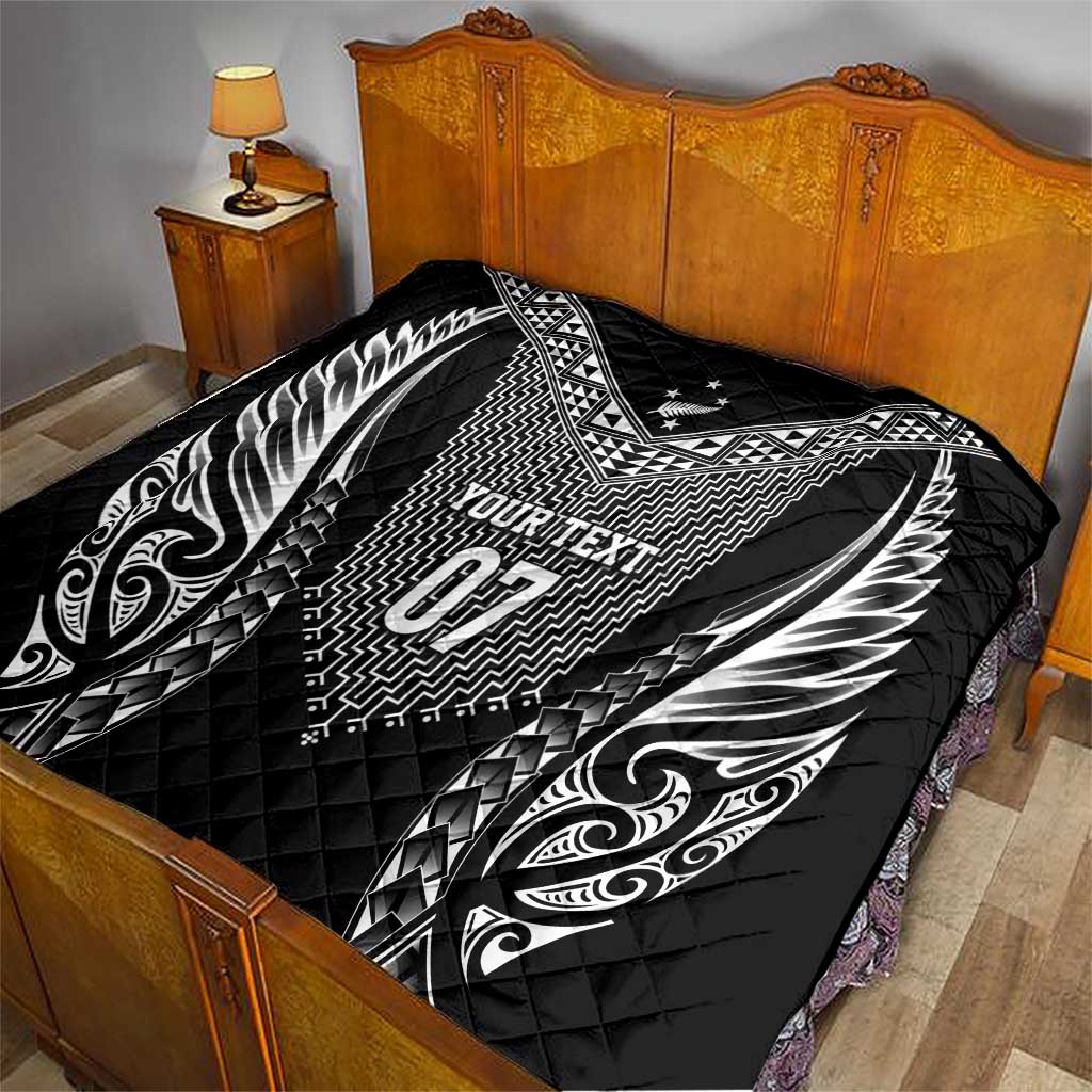 2025 Rugby Championship New Zealand Custom Quilt Poutama Motifs - Aussie Hoodie