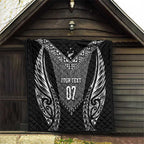 2025 Rugby Championship New Zealand Custom Quilt Poutama Motifs - Aussie Hoodie