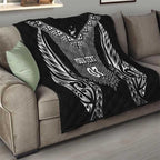 2025 Rugby Championship New Zealand Custom Quilt Poutama Motifs - Aussie Hoodie
