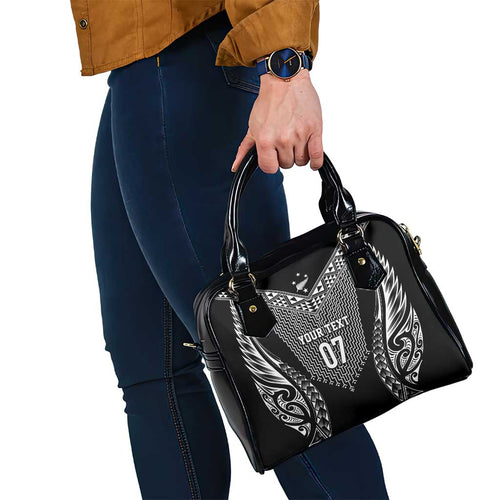 2025 Rugby Championship New Zealand Custom Shoulder Handbag Poutama Motifs - Aussie Hoodie