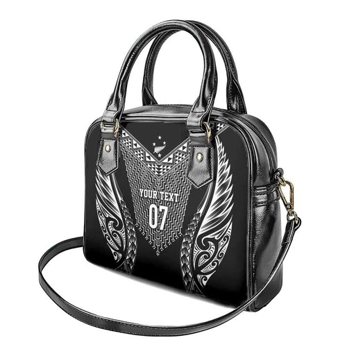 2025 Rugby Championship New Zealand Custom Shoulder Handbag Poutama Motifs - Aussie Hoodie