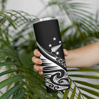 2025 Rugby Championship New Zealand Custom Skinny Tumbler Poutama Motifs - Aussie Hoodie