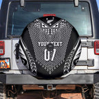 2025 Rugby Championship New Zealand Custom Spare Tire Cover Poutama Motifs - Aussie Hoodie