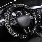 2025 Rugby Championship New Zealand Steering Wheel Cover Poutama Motifs - Aussie Hoodie