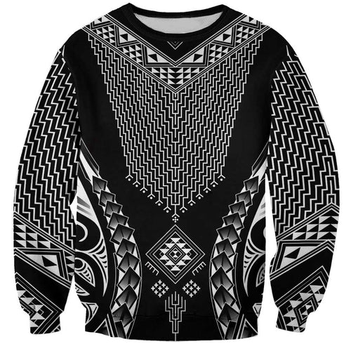 2025 Rugby Championship New Zealand Custom Sweatshirt Poutama Motifs - Aussie Hoodie