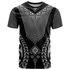2025 Rugby Championship New Zealand Custom T Shirt Poutama Motifs - Aussie Hoodie