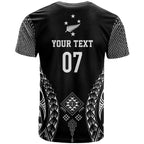 2025 Rugby Championship New Zealand Custom T Shirt Poutama Motifs - Aussie Hoodie