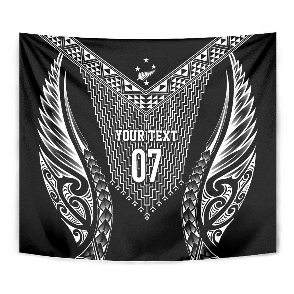 2025 Rugby Championship New Zealand Custom Tapestry Poutama Motifs - Aussie Hoodie