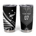 2025 Rugby Championship New Zealand Custom Tumbler Cup Poutama Motifs - Aussie Hoodie