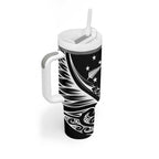 2025 Rugby Championship New Zealand Custom Tumbler With Handle Poutama Motifs - Aussie Hoodie