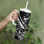 2025 Rugby Championship New Zealand Custom Tumbler With Handle Poutama Motifs - Aussie Hoodie