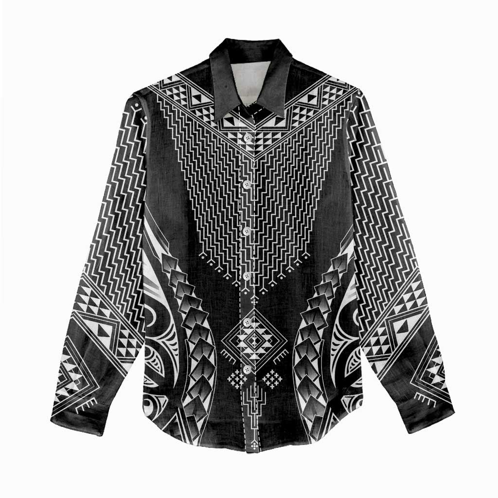 2025 Rugby Championship New Zealand Custom Women Casual Shirt Poutama Motifs - Aussie Hoodie