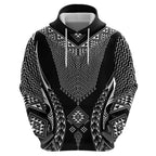 2025 Rugby Championship New Zealand Custom Zip Hoodie Poutama Motifs - Aussie Hoodie