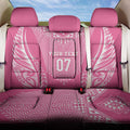 2025 Rugby Championship New Zealand Custom Back Car Seat Cover Poutama Motifs - Pink Out - Aussie Hoodie