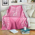 2025 Rugby Championship New Zealand Custom Blanket Poutama Motifs - Pink Out - Aussie Hoodie