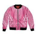 2025 Rugby Championship New Zealand Custom Bomber Jacket Poutama Motifs - Pink Out - Aussie Hoodie