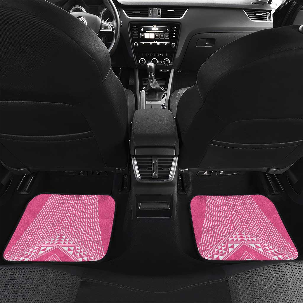 2025 Rugby Championship New Zealand Custom Car Mats Poutama Motifs - Pink Out - Aussie Hoodie