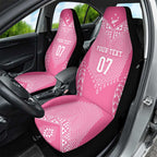 2025 Rugby Championship New Zealand Custom Car Seat Cover Poutama Motifs - Pink Out - Aussie Hoodie