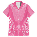 2025 Rugby Championship New Zealand Custom Hawaiian Shirt Poutama Motifs - Pink Out - Aussie Hoodie