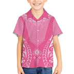 2025 Rugby Championship New Zealand Custom Hawaiian Shirt Poutama Motifs - Pink Out - Aussie Hoodie