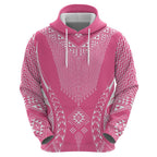 2025 Rugby Championship New Zealand Custom Hoodie Poutama Motifs - Pink Out - Aussie Hoodie