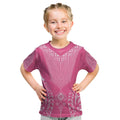 2025 Rugby Championship New Zealand Custom Kid T Shirt Poutama Motifs - Pink Out - Aussie Hoodie