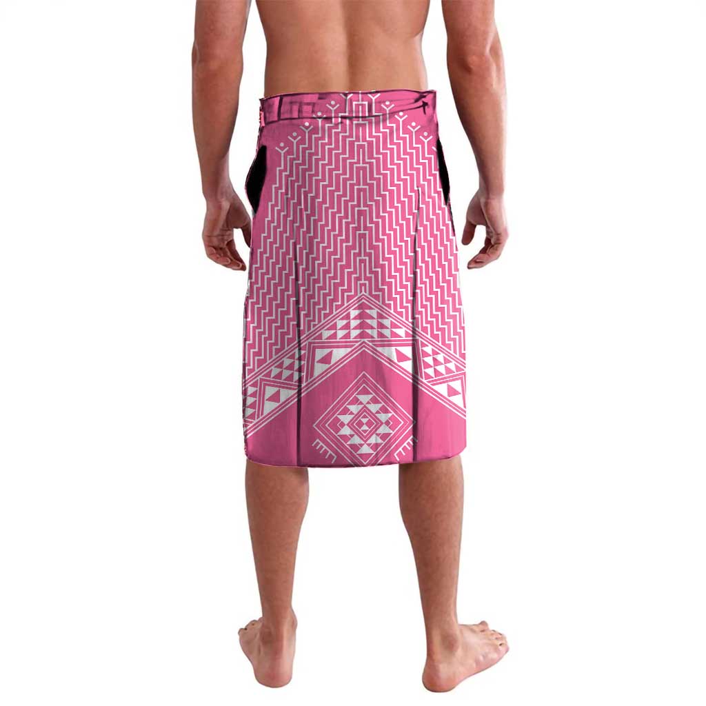 2025 Rugby Championship New Zealand Custom Lavalava Poutama Motifs - Pink Out - Aussie Hoodie