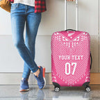 2025 Rugby Championship New Zealand Custom Luggage Cover Poutama Motifs - Pink Out - Aussie Hoodie