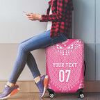 2025 Rugby Championship New Zealand Custom Luggage Cover Poutama Motifs - Pink Out - Aussie Hoodie