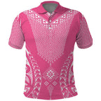2025 Rugby Championship New Zealand Custom Polo Shirt Poutama Motifs - Pink Out - Aussie Hoodie