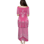 2025 Rugby Championship New Zealand Custom Puletasi Poutama Motifs - Pink Out - Aussie Hoodie